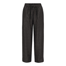 Indlæs billede til gallerivisning KARMAMIA Garcia Pants Black Leo Silk
