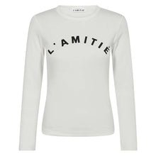 Indlæs billede til gallerivisning HAUTE L'AMITIE Clean Logo Tee Off White
