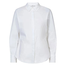 Indlæs billede til gallerivisning HAUTE L'AMITIE Ida Button Cuff Shirt Hvid
