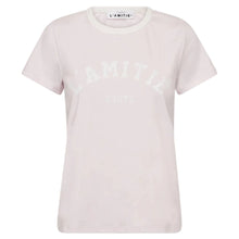Indlæs billede til gallerivisning HAUTE L'AMITIE Neckline Logo Tee Iced Rose
