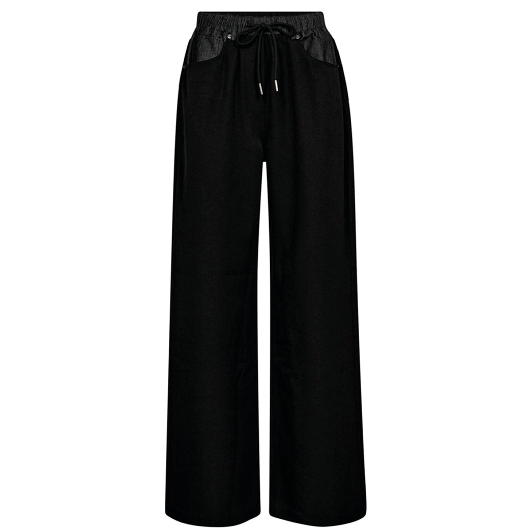 HAUTE L'AMITIE Street Mix Pant Black