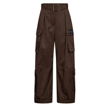 Indlæs billede til gallerivisning HAUTE L'AMITIE Rabi Cargo Pocket Pant Mocca
