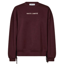 Indlæs billede til gallerivisning HAUTE L'AMITIÉ New Studio Tie Sweat Wine
