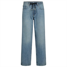 Indlæs billede til gallerivisning HAUTE L&#39;AMITIE Lami Crop String Tie Bleached Denim
