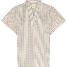 Indlæs billede til gallerivisning HEARTMADE Tavis Blouse Khaki Stripe
