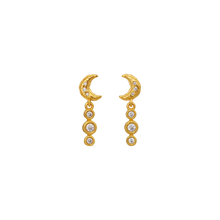 Indlæs billede til gallerivisning MAANESTEN Hannah Earrings (guld/sølv)
