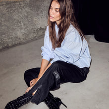 Indlæs billede til gallerivisning HAUTE L'AMITIE Sophie Clas Stripe Shirt Pale Blue
