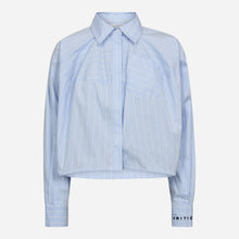 Indlæs billede til gallerivisning HAUTE L'AMITIE Sophie Clas Stripe Shirt Pale Blue
