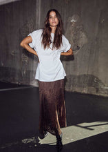 Indlæs billede til gallerivisning HAUTE L'AMITIE Summer Lace Skirt Mocca
