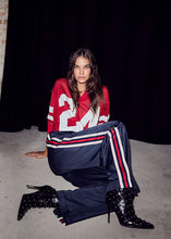 Indlæs billede til gallerivisning HAUTE L&#39;AMITIE Baggy RN Track Pants Navy
