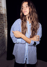 Indlæs billede til gallerivisning HAUTE L'AMITIE Lark Mixblue Stripe Shirt
