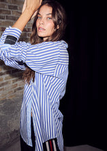 Indlæs billede til gallerivisning HAUTE L'AMITIE Lark Mixblue Stripe Shirt
