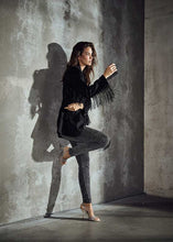 Indlæs billede til gallerivisning HAUTE L'AMITIE Rock Glitter Leggins Black
