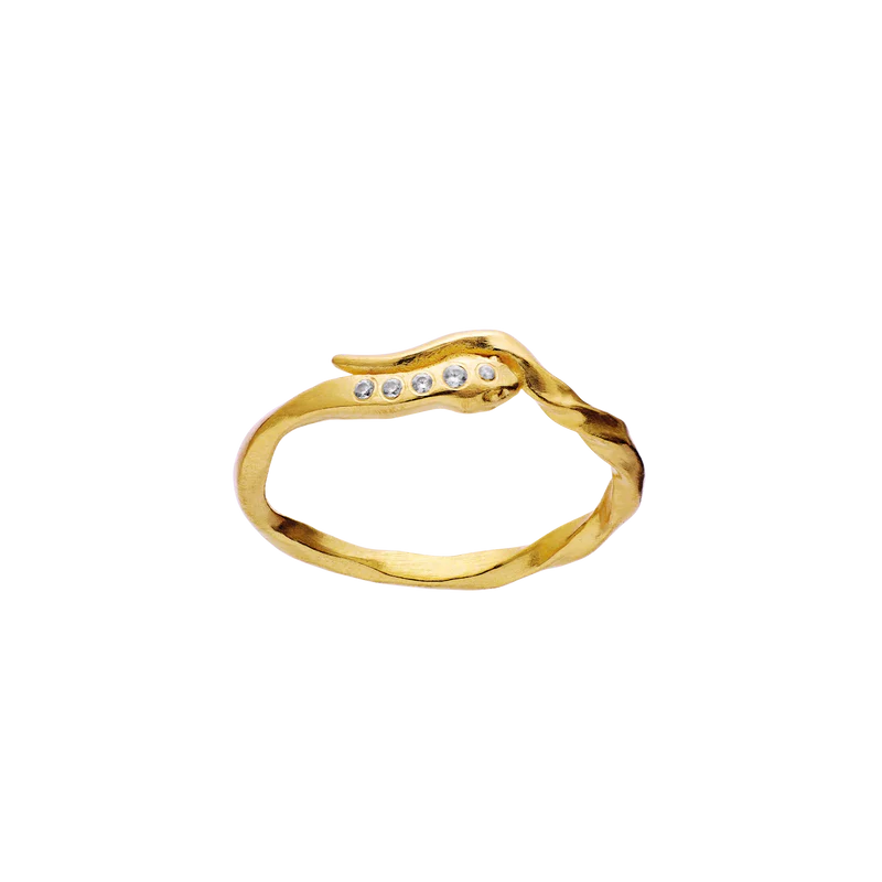 MAANESTEN Hera Ring (guld/sølv)