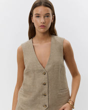 Indlæs billede til gallerivisning SOFIE SCHNOOR s252436 Idas Vest Light Brown
