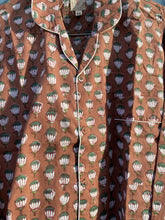 Indlæs billede til gallerivisning CRAFT SISTERS Pyjamas Blockprint Chocolate
