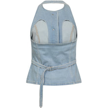 Indlæs billede til gallerivisning IVY COPENHAGEN Alba Halterneck Top Wash Le Havre
