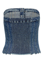 Indlæs billede til gallerivisning IVY COPENHAGEN Janice Corsage Top Wash Lunel
