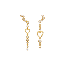 Indlæs billede til gallerivisning MAANESTEN Ina Earrings (guld/sølv)
