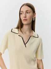 Indlæs billede til gallerivisning SOFIE SCHNOOR Jamiesw Knit Polo Off White
