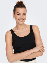 Indlæs billede til gallerivisning JDY Ava S/L Tank Top Sort
