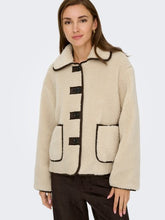 Indlæs billede til gallerivisning JDY Noella Life Teddy Jacket Cement
