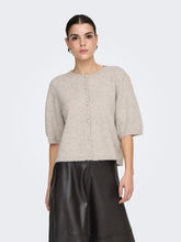 Indlæs billede til gallerivisning JDY Rue Life Pearl Cardigan Chateau Gray
