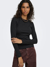 Indlæs billede til gallerivisning JDY Lucky Neck New Top Sort
