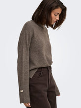 Indlæs billede til gallerivisning JDY Sabrina Detail Pullover Falcon
