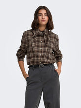 Indlæs billede til gallerivisning JDY Elody Shirt L/S Check Coffee
