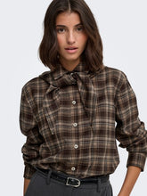 Indlæs billede til gallerivisning JDY Elody Shirt L/S Check Coffee
