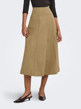 Indlæs billede til gallerivisning JDY Estelle Wide Skirt Khaki

