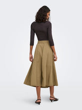 Indlæs billede til gallerivisning JDY Estelle Wide Skirt Khaki
