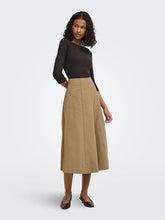 Indlæs billede til gallerivisning JDY Estelle Wide Skirt Khaki
