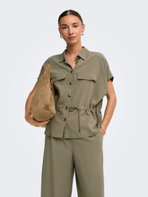 Indlæs billede til gallerivisning JDY Laya Utility Shirt Shitake
