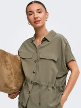 Indlæs billede til gallerivisning JDY Laya Utility Shirt Shitake
