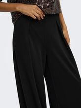 Indlæs billede til gallerivisning JDY Dina Life Pleat Wide Pant Sort
