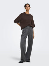 Indlæs billede til gallerivisning JDY Dicte SS Pull Knit Chocolate Torte
