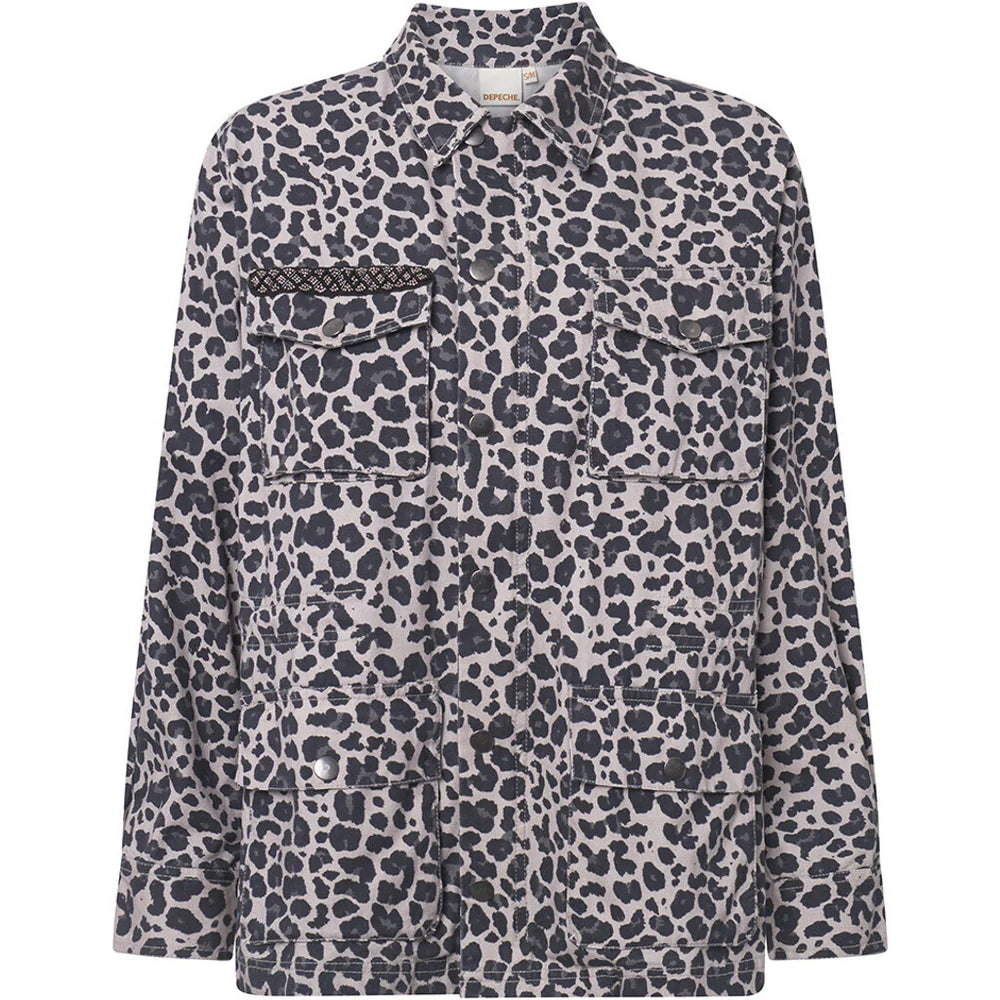 DEPECHE Jane Jacket Grey Leo
