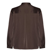 Indlæs billede til gallerivisning KARMAMIA Jody Blouse Semi Dark Brown
