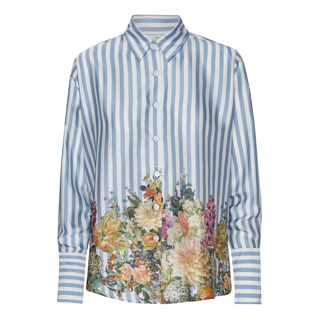 KARMAMIA Joseph Shirt Floral Stripe