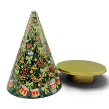 Indlæs billede til gallerivisning KMP Grønt Juletræ Spilledåse

