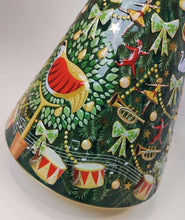 Indlæs billede til gallerivisning KMP Grønt Juletræ Spille Kagedåse
