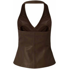 Indlæs billede til gallerivisning DEPECHE Kimmi Vest Dark Chocolate
