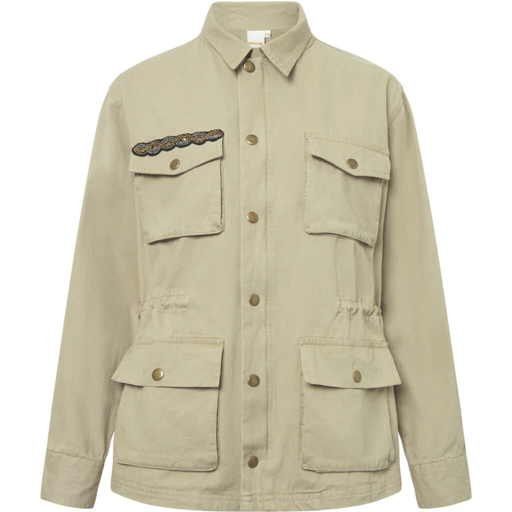 DEPECHE Lilly Jacket Sand