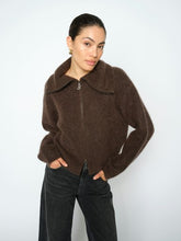 Indlæs billede til gallerivisning MOS MOSH Hulda Knit Zip Cardigan Delicioso
