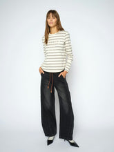 Indlæs billede til gallerivisning MOS MOSH Camp O-ls Stripe Tee Delicioso
