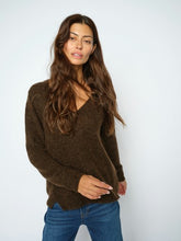 Indlæs billede til gallerivisning MOS MOSH Mape Sophia V-Neck Knit Delicioso
