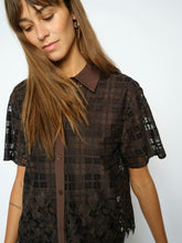 Indlæs billede til gallerivisning MOS MOSH Lia Checko Lace Shirt Delicioso
