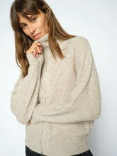 Indlæs billede til gallerivisning MOS MOSH Thora Knit Zip Cardigan Feather Grey
